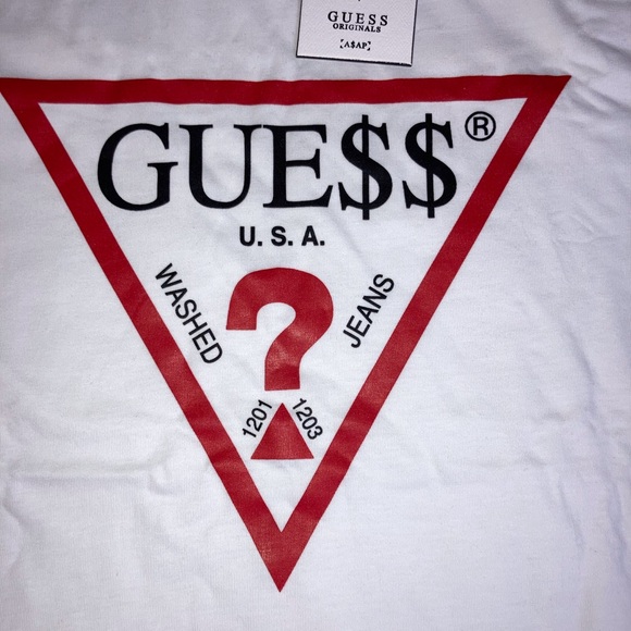 Guess X A$aP Rocky collab shirt from 2017 - Picture 7 of 8